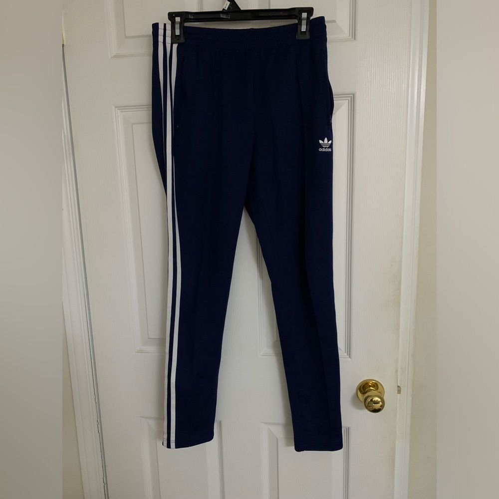 Adidas track pants slim womens